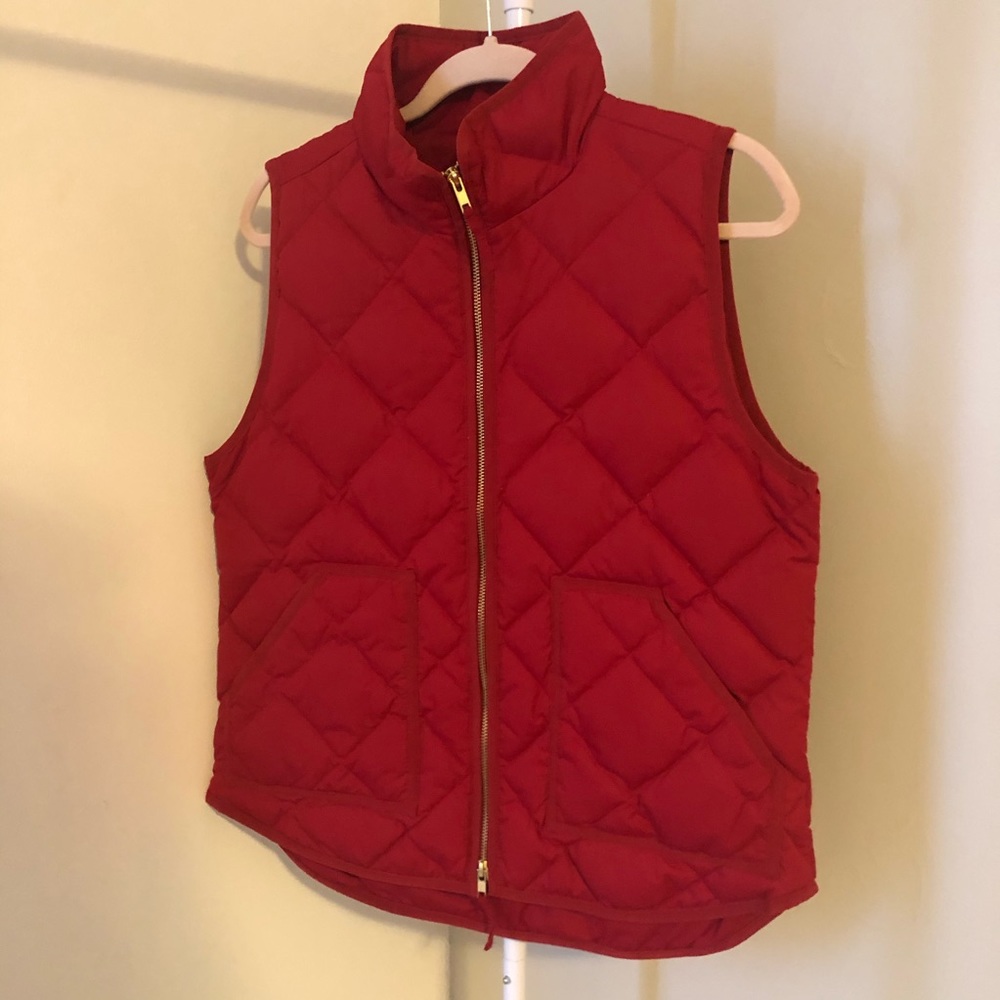 Red Puffer Vest